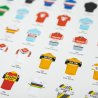 Affiches Maillot Cyclisme