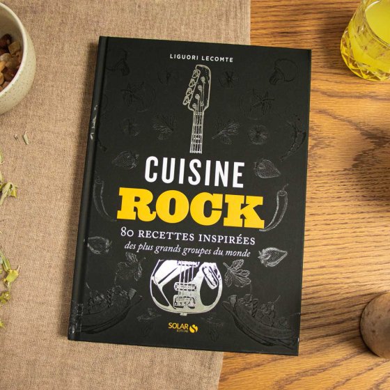 Livre pour cuisiner rock n roll !