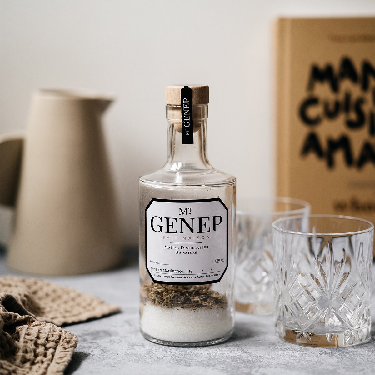 Kit de préparation pour liqueur de Génépi - Les Raffineurs