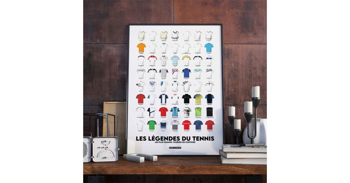 Affiche légendes sur mesure