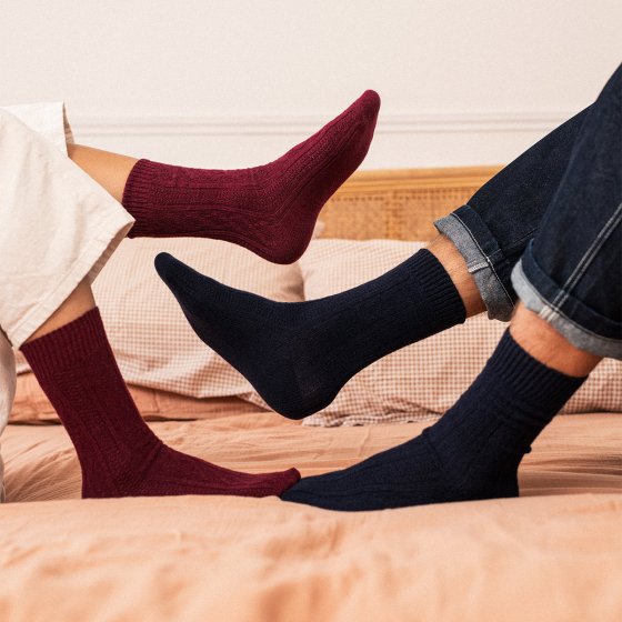 Chaussettes chauffantes en laine Premium 2.0 pour femme