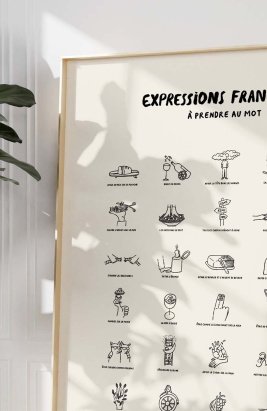 Affiche Expressions Françaises
